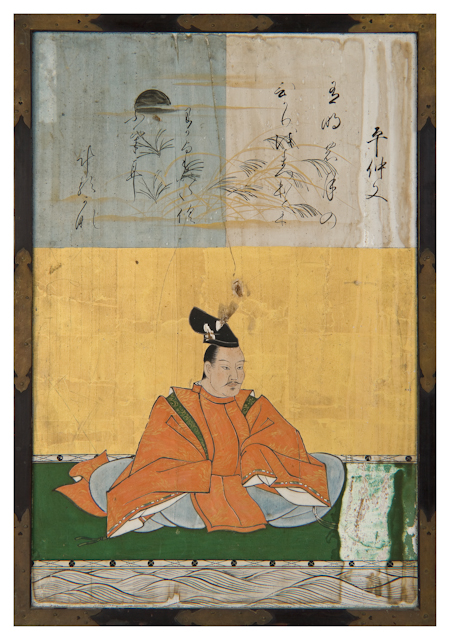平仲文(藤原仲文)/梶井宮盛胤法親王：狩野安信/慶安元年(1648)