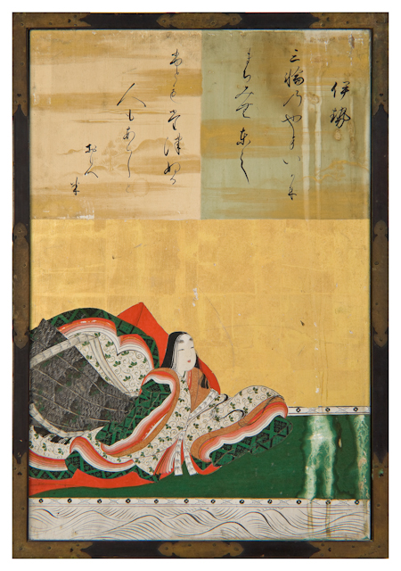 伊勢/青蓮院宮尊純親王：狩野探幽/慶安元年(1648)