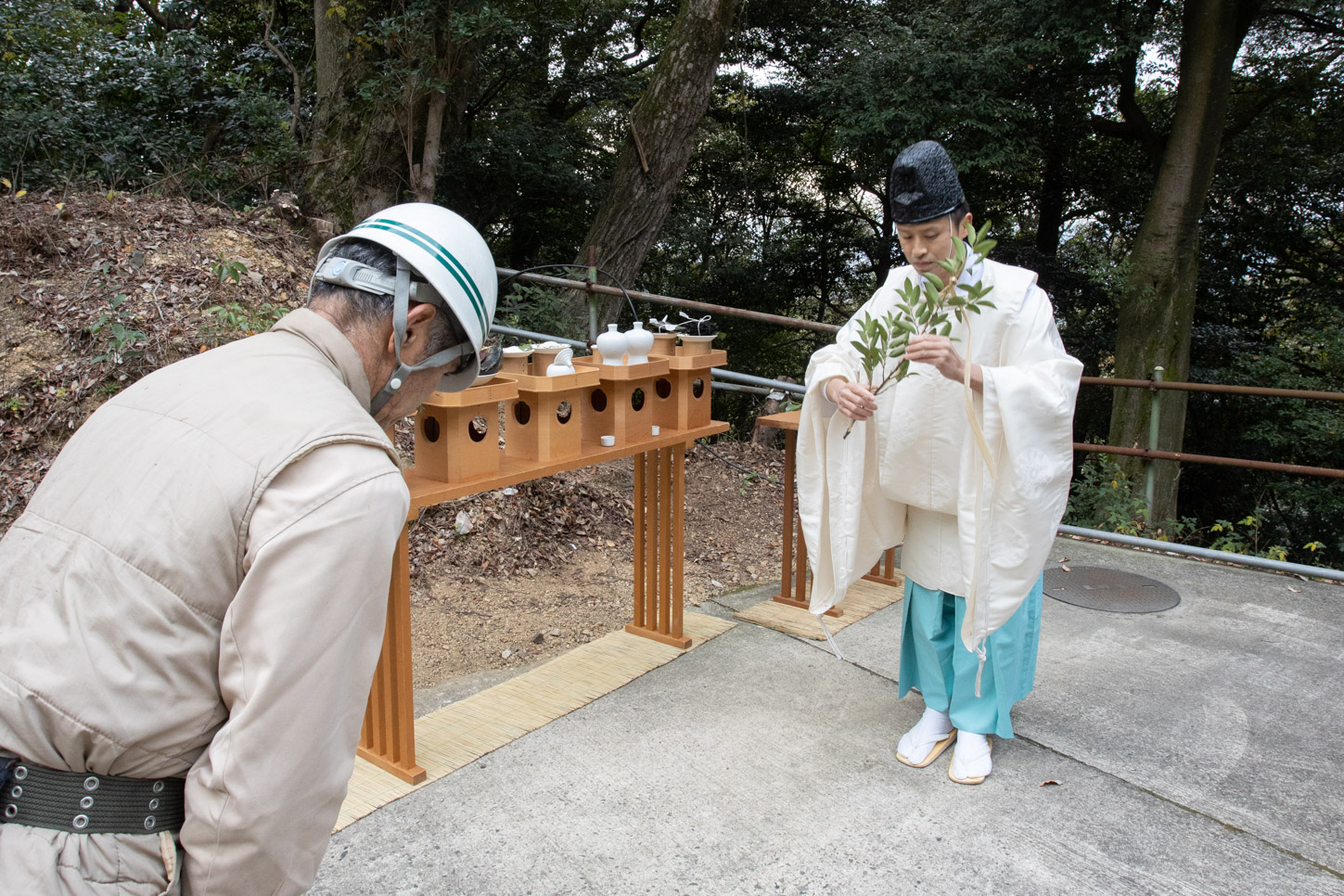 令和2年 御年木伐神事