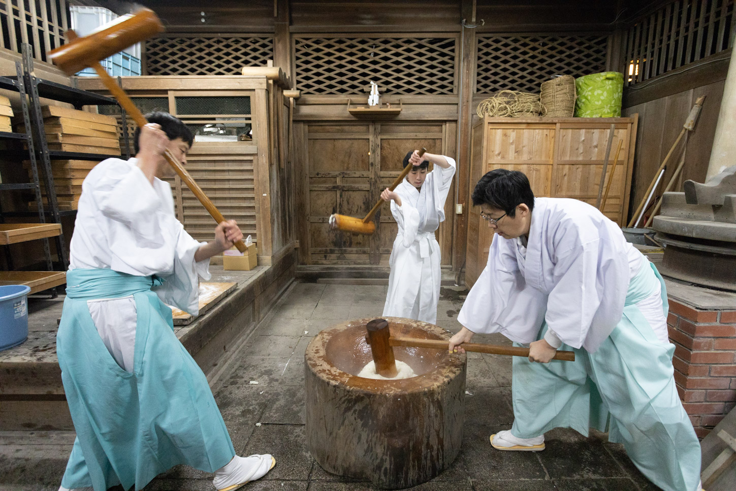 令和2年 餅つき