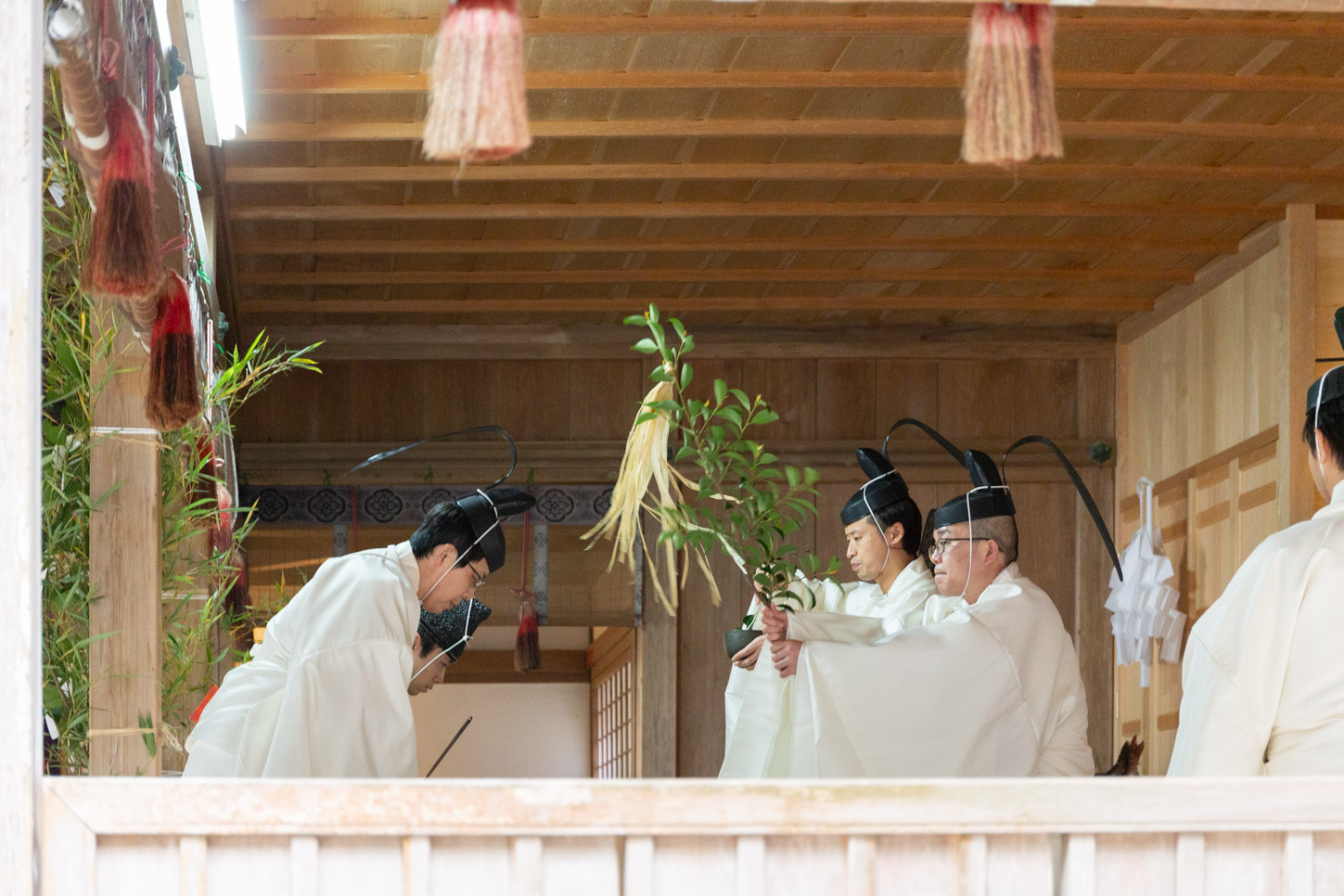 令和3年 三穂津姫社本殿遷座仮殿奏上祭