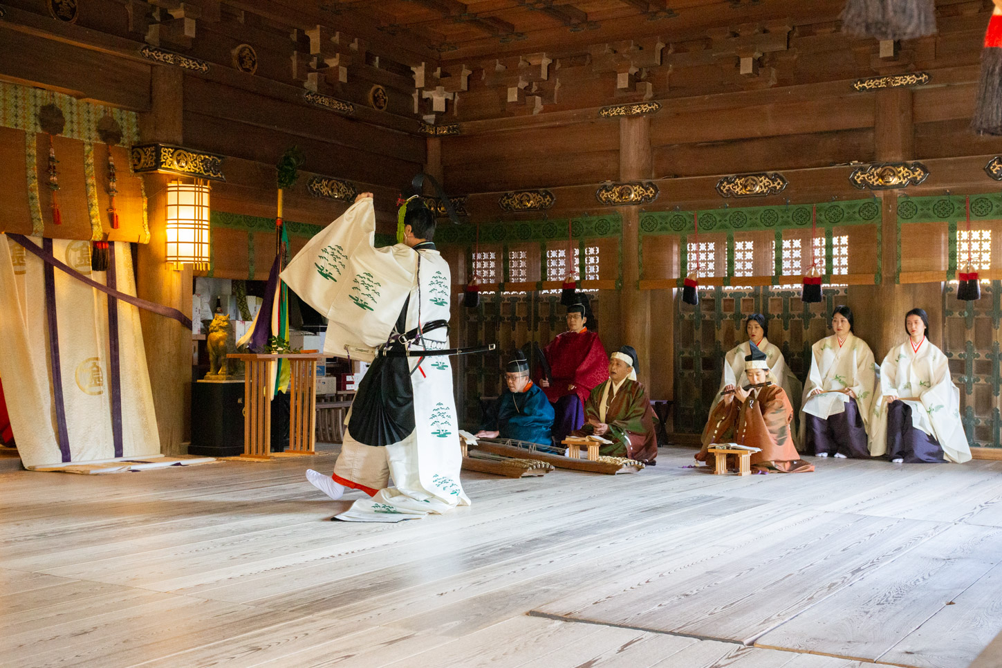 令和3年 新嘗祭 …… 讃岐風俗舞