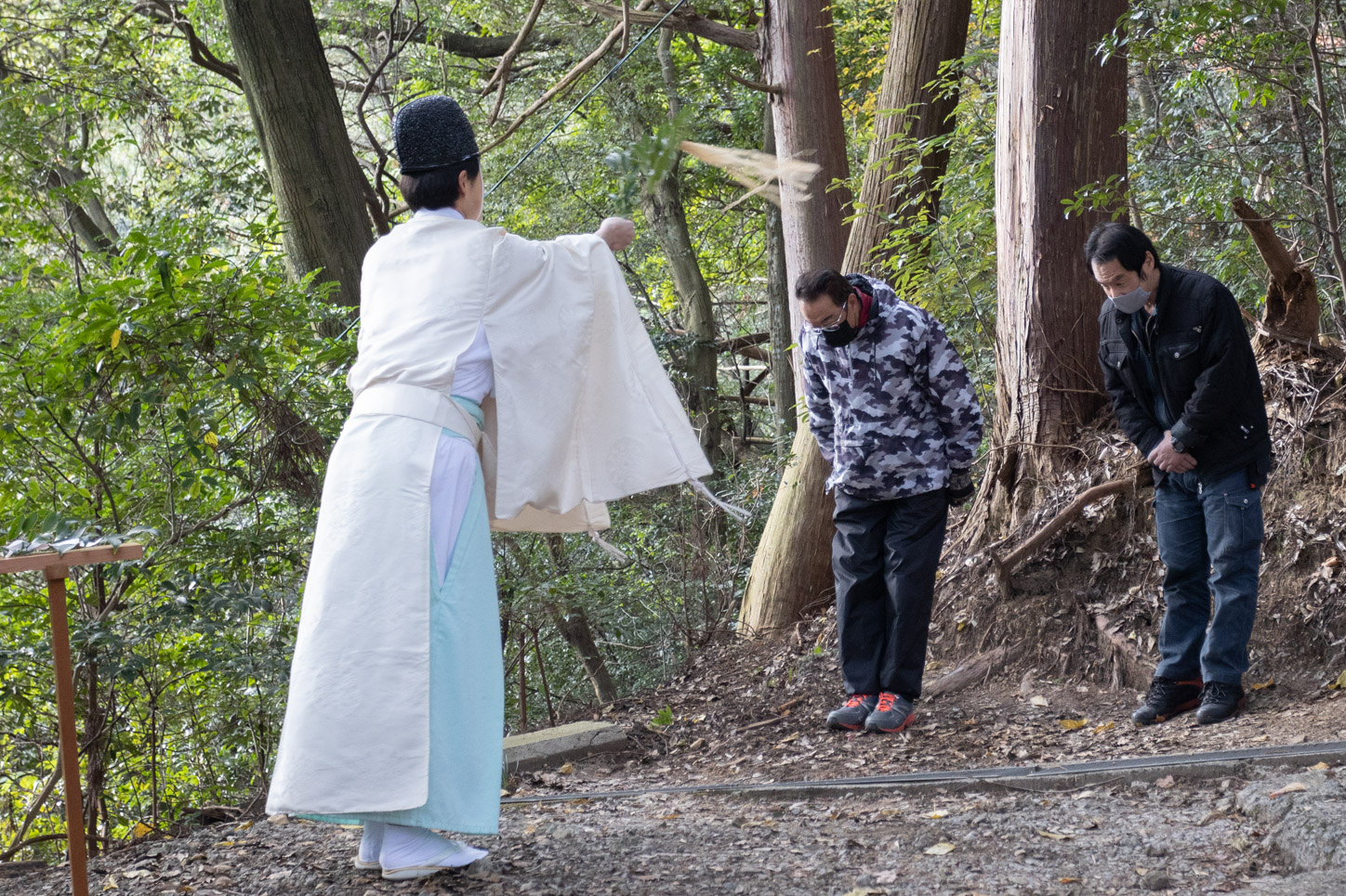 令和3年 御年木伐神事