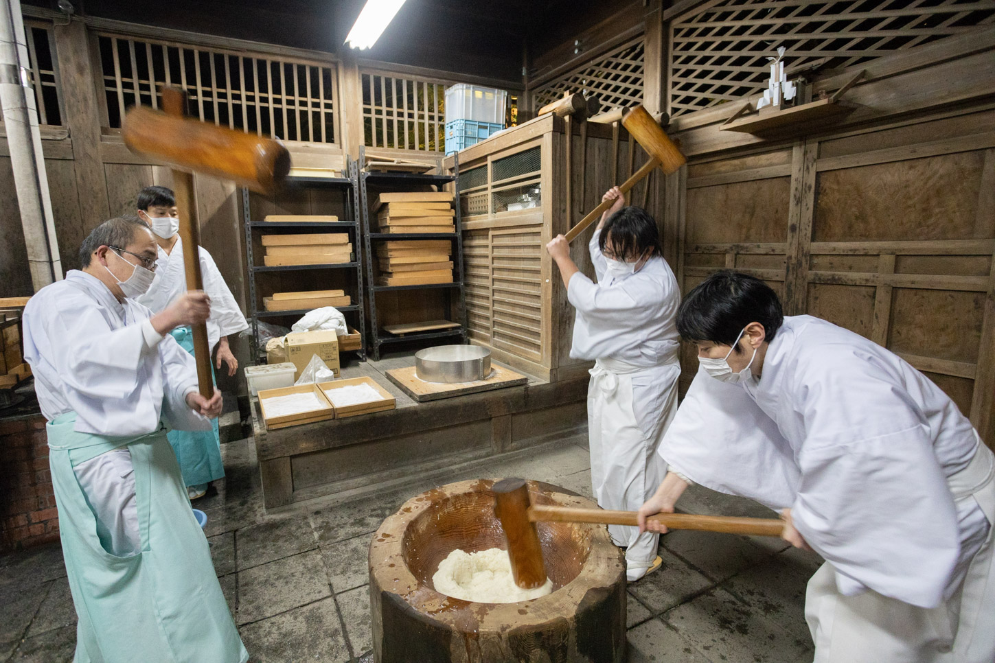 令和3年 餅つき