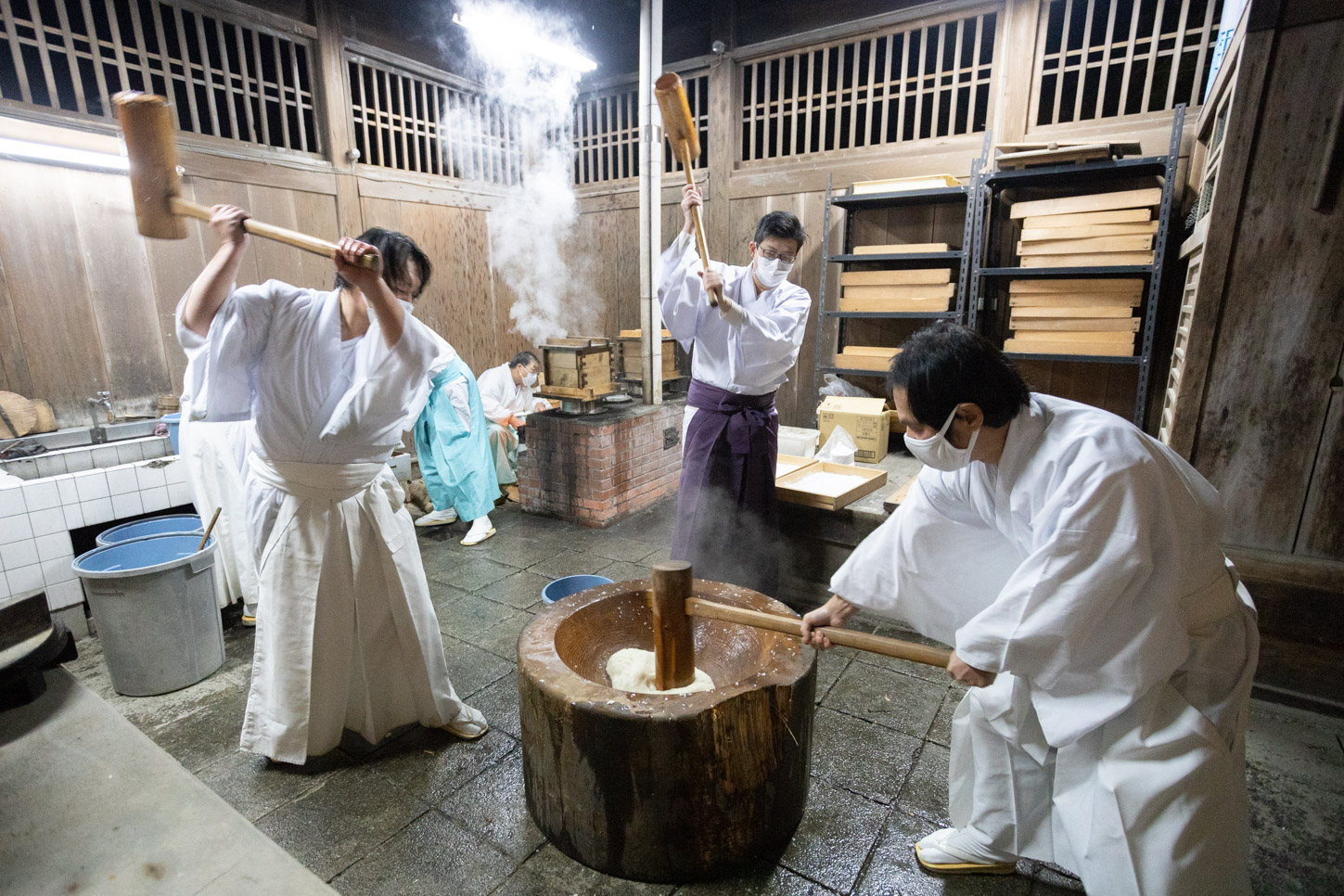 令和3年 餅つき