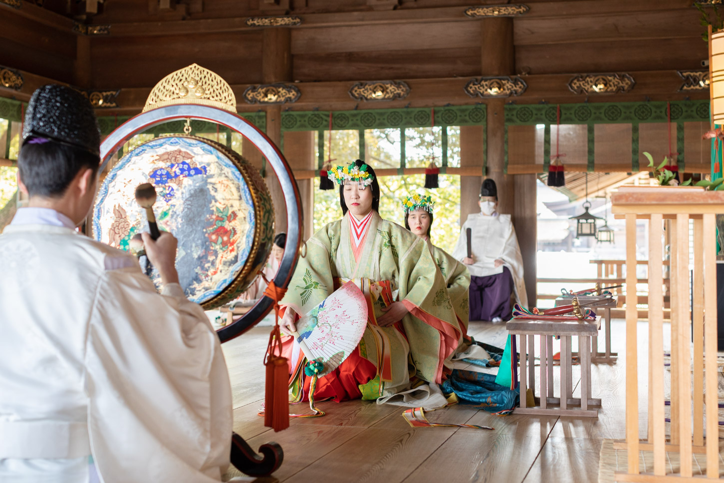 令和4年 全国崇敬者特別大祈願祭 …… 浦安舞