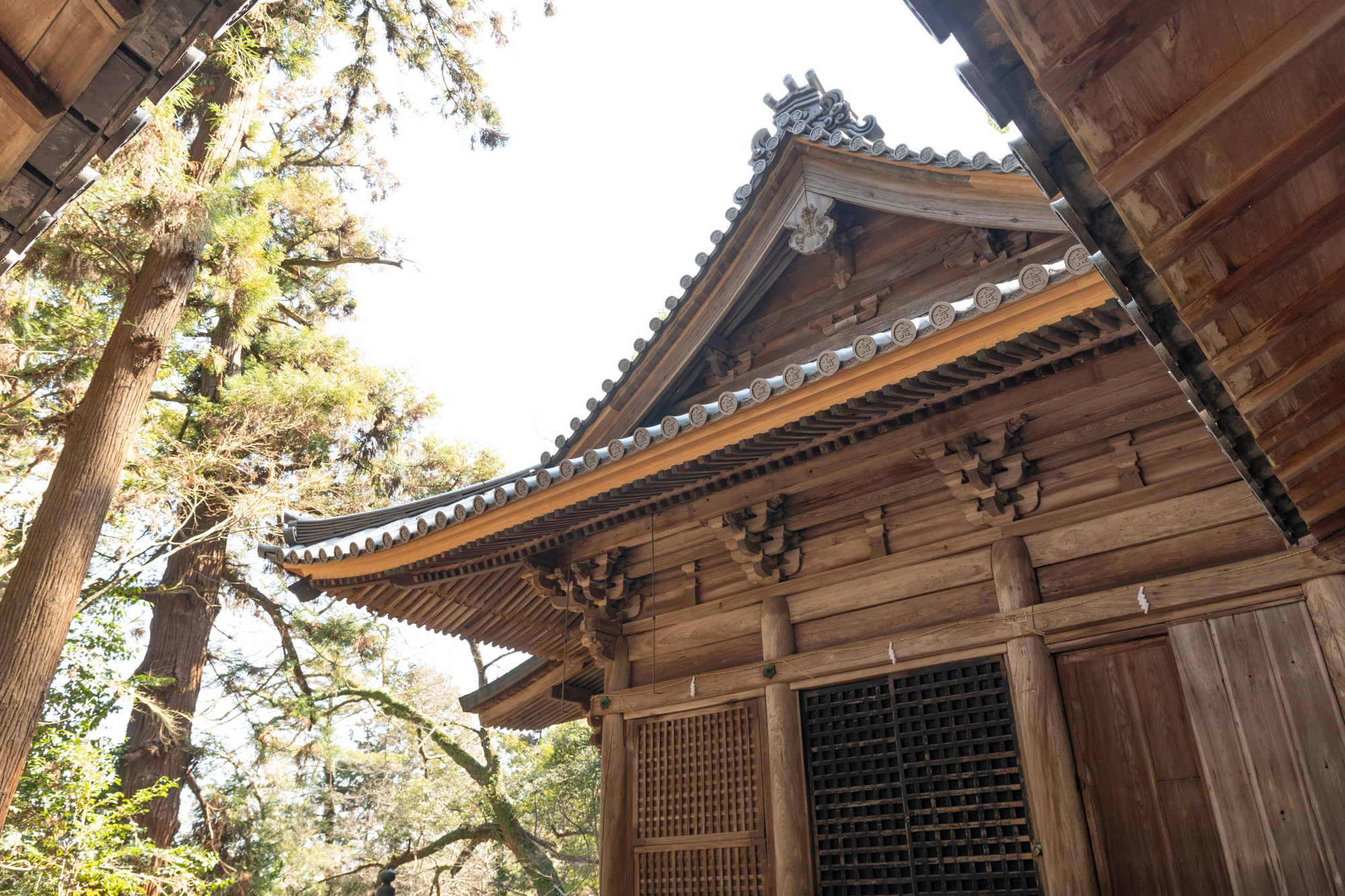 修繕された幽深殿